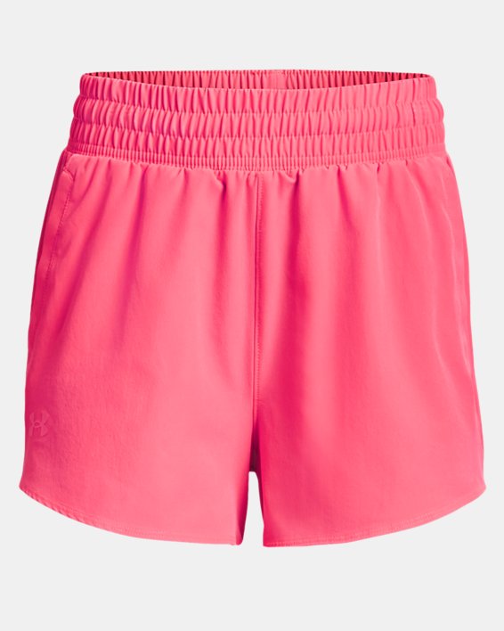 Pantalón corto tejido de 8 cm UA Flex para mujer, Pink, pdpMainDesktop image number 5